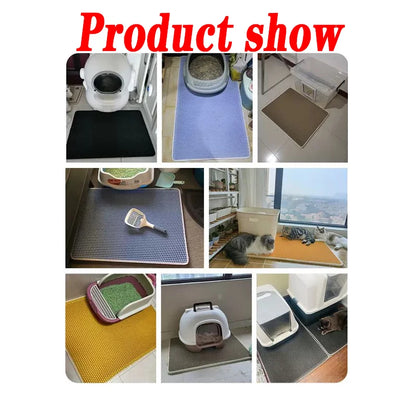 Tapis de litière pour chat