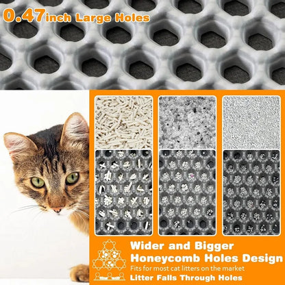 Tapis de litière pour chat