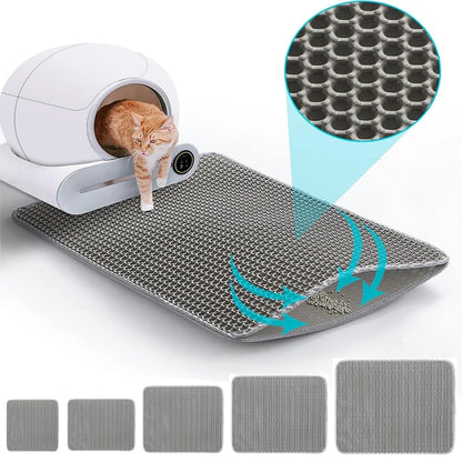 Tapis de litière pour chat